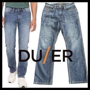 DU/ER Performance Denim Straight Leg Jeans (31x30)